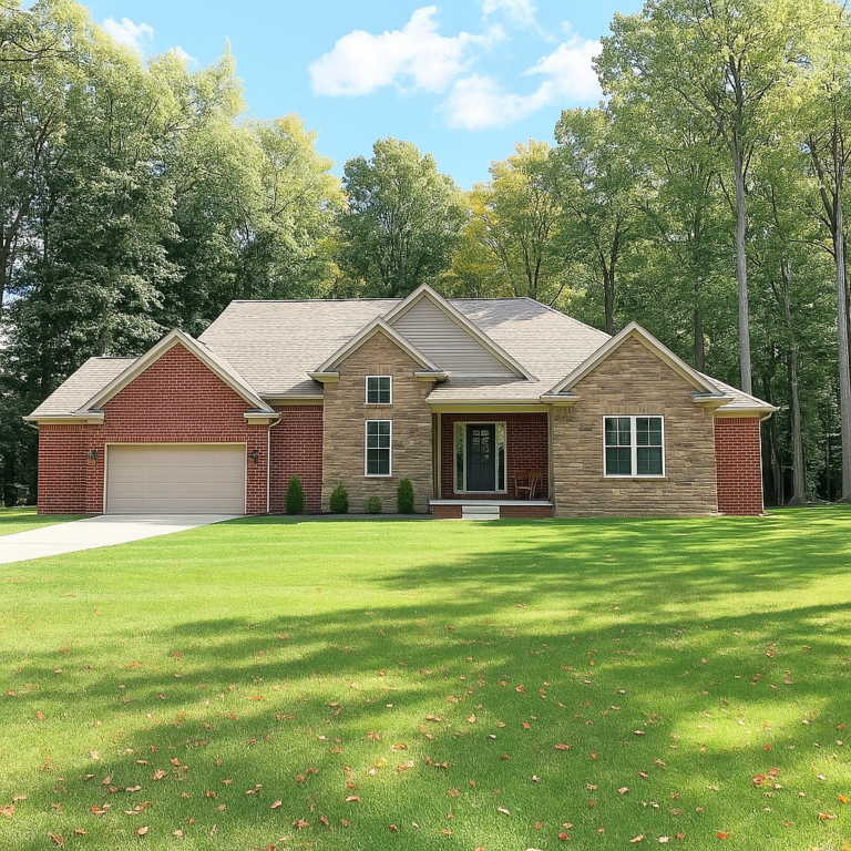 Pine Bluffs Ct with coffered ceiling